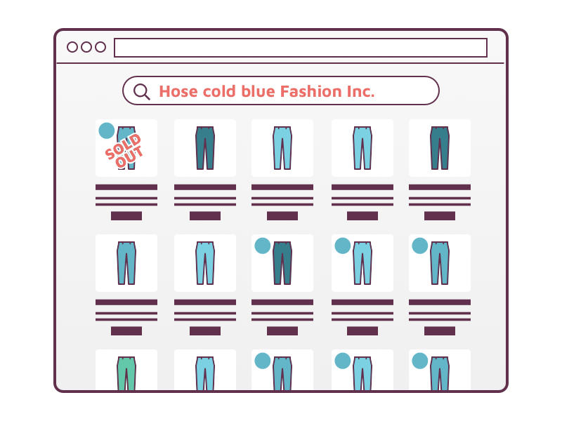Makaira E-Commerce Recommendations Ausverkauf