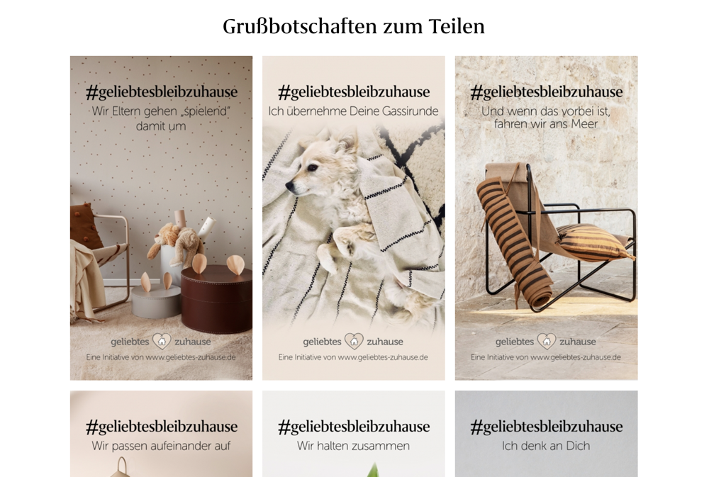 Landingpage Geliebtes Zuhause